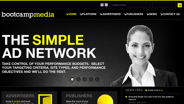 Bootcamp Media Website development project by Andrew Hilts